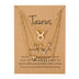 Zodiac Sign Pendant Necklace