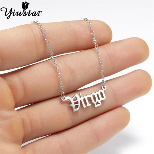 Astrology Sign Necklace