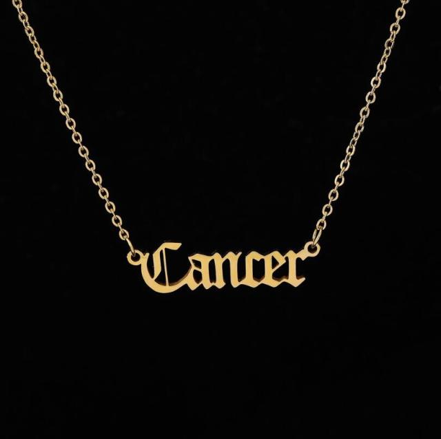 Astrology Sign Necklace
