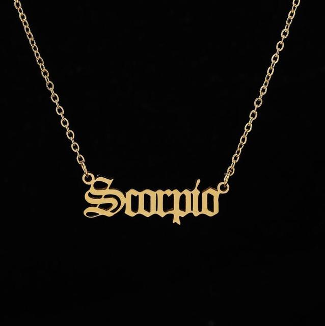 Astrology Sign Necklace