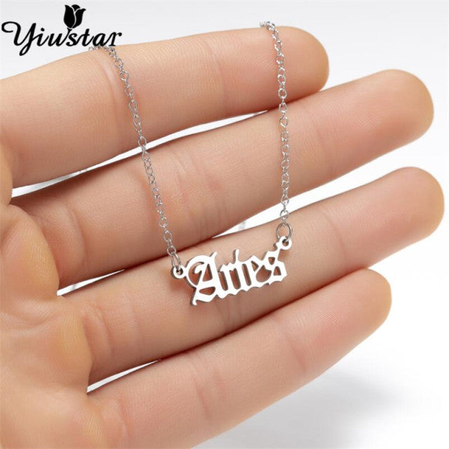 Astrology Sign Necklace