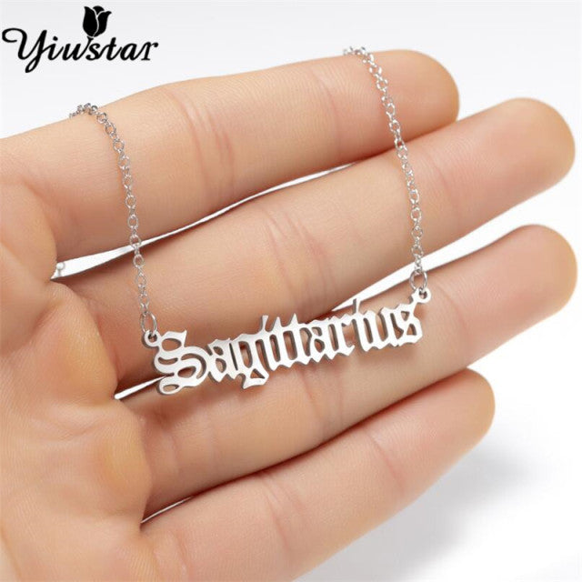 Astrology Sign Necklace