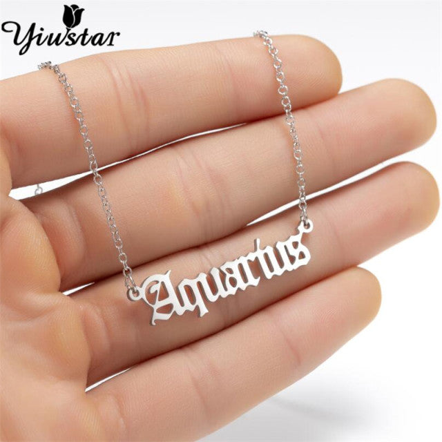 Astrology Sign Necklace