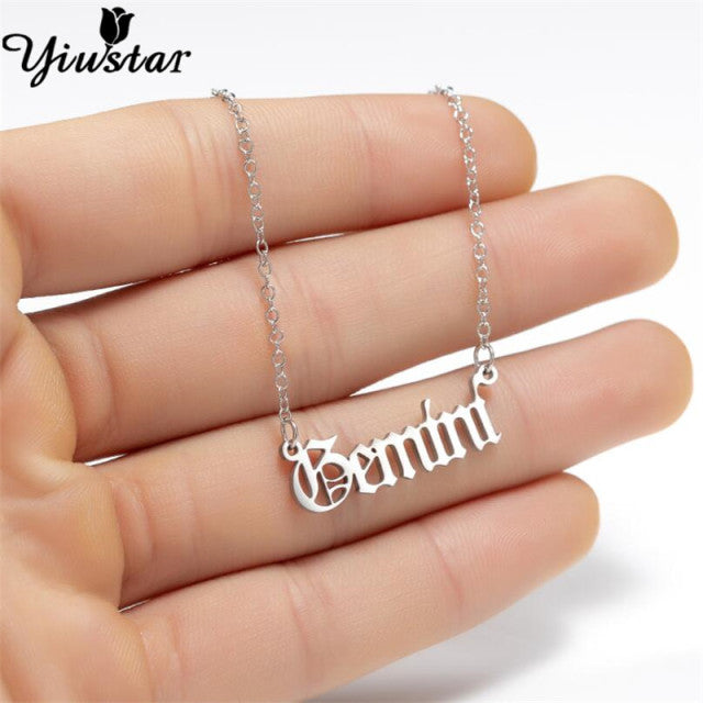 Astrology Sign Necklace