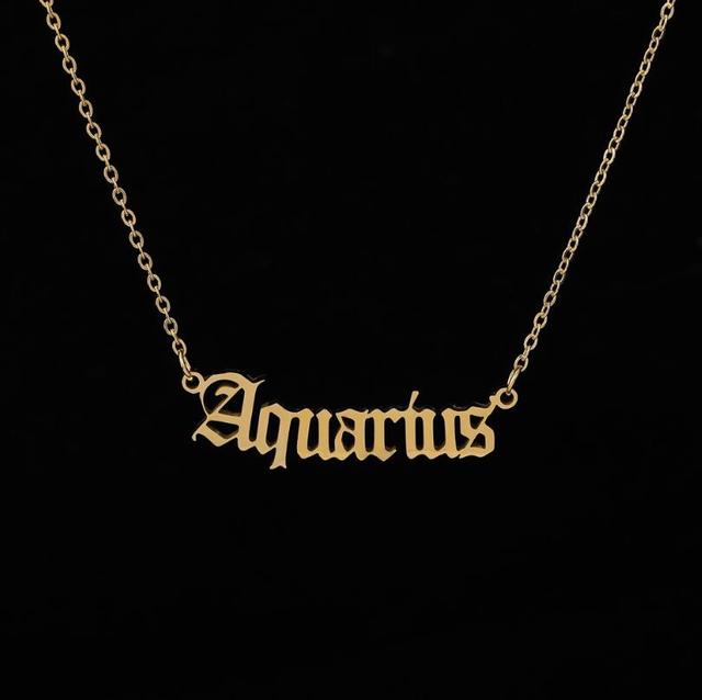 Astrology Sign Necklace