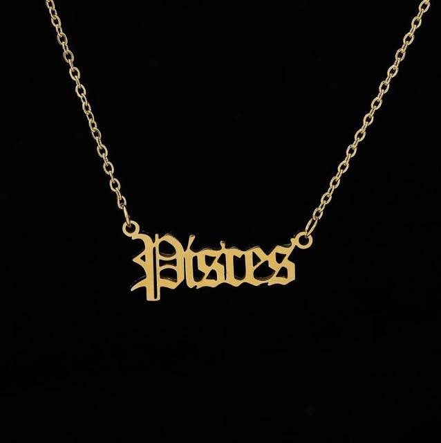 Astrology Sign Necklace