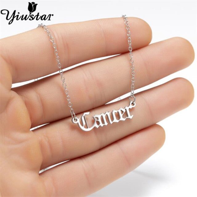 Astrology Sign Necklace