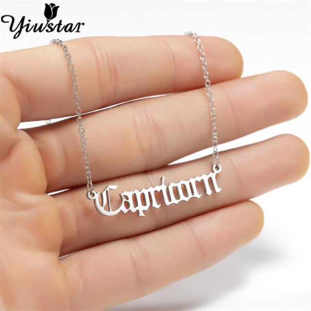 Astrology Sign Necklace