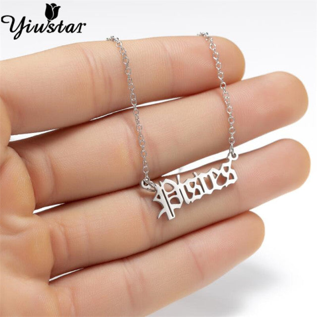 Astrology Sign Necklace
