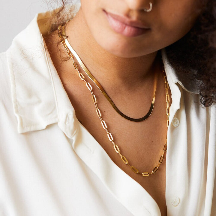 Paperclip Chain Necklace