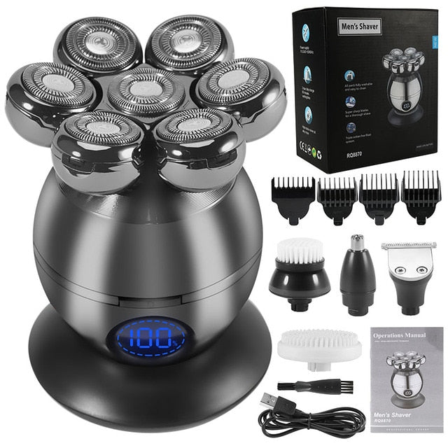 Men's Grooming Kit Wet 'N Dry Electric Shaver