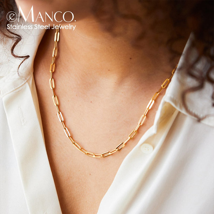 Paperclip Chain Necklace