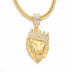 Men's Lion Head Necklace