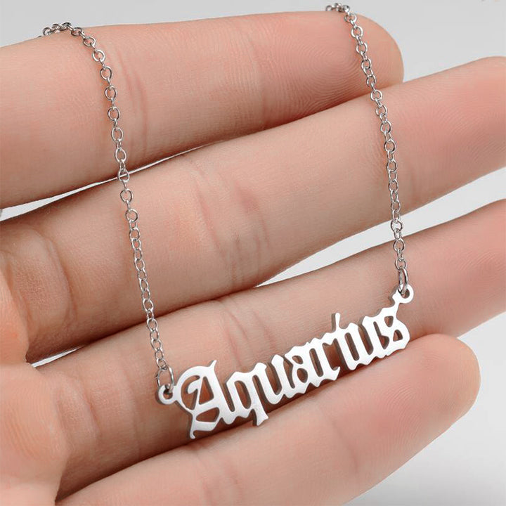 Astrology Sign Necklace