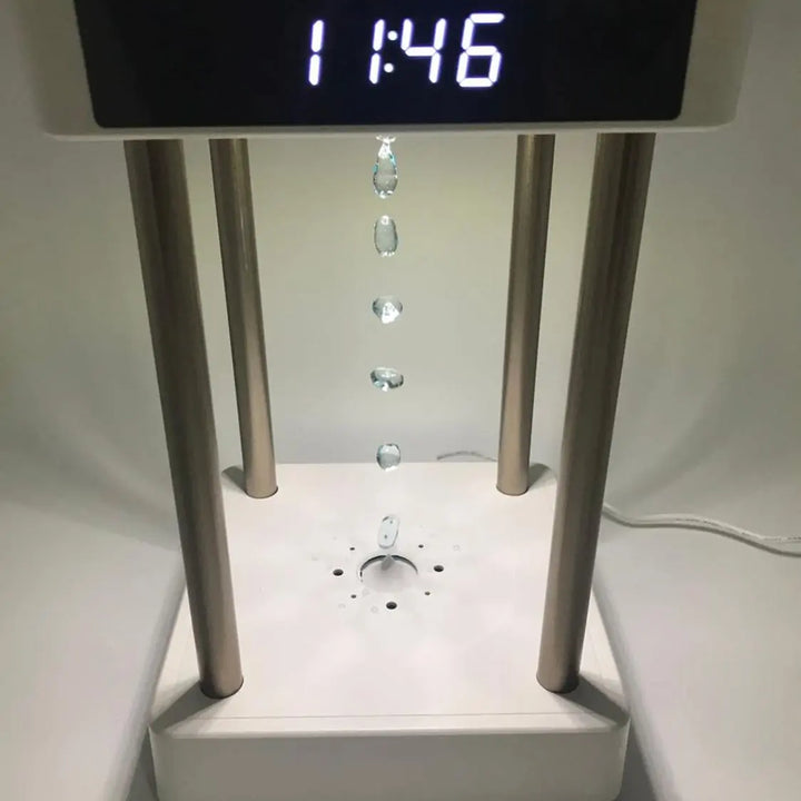 Anti Gravity Levitating Water Drop Clock