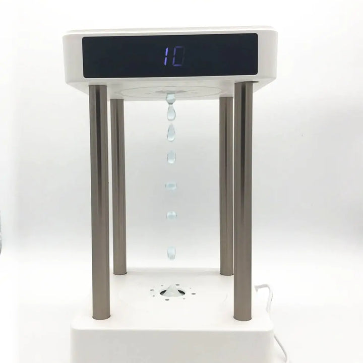 Anti Gravity Levitating Water Drop Clock